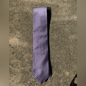 Robert Talbot Brand Purple Geometric Silk Tie